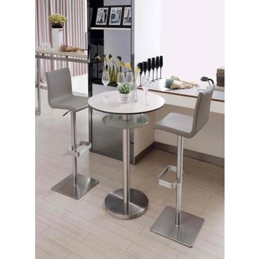 Watson Light Grey Adjustable Barstool