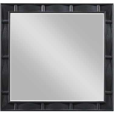 Weave Mirror In Black
