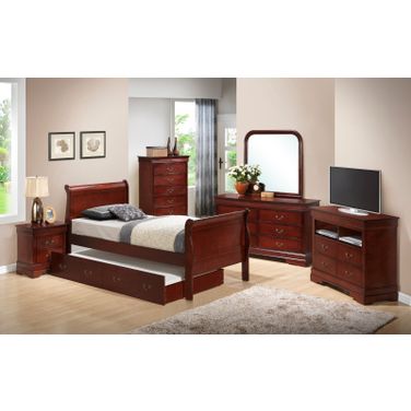 G3100 Youth Sleigh Bedroom Set with Trundle
