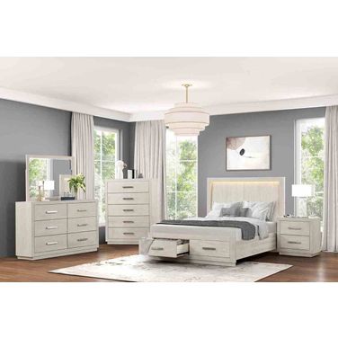 Wellingborough Bedroom Set In Light Gray