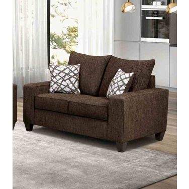 West Action Loveseat In Chocolate