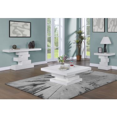 Westmount Occasional Table Set In Off White