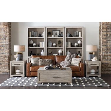 Westwood Occasional Table Set In Weathered Oak