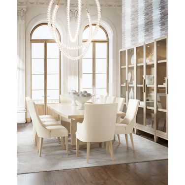 Westwood Rectangular Dining Room Set In Light Wood