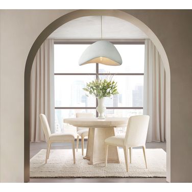 Westwood Round Dining Room Set In Light Wood