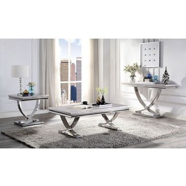Wettingen Chrome Occasional Table Set