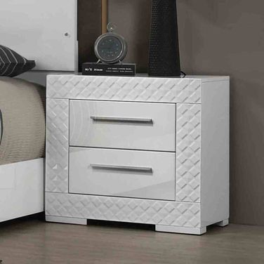 Whitby Nightstand In White