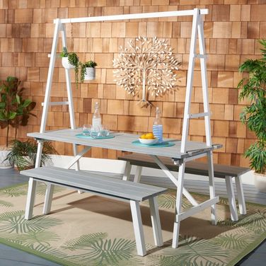 Willamy 3 Piece Dining Set In Grey