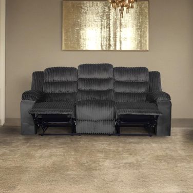 Willow Sofa with Dual Recliner In Gray