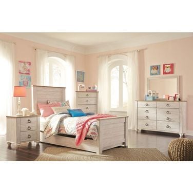 Full size bedroom set with desk online