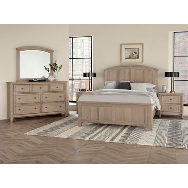 Woodbridge Arch Bedroom Set In Shadow Grey