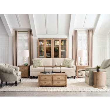 Woodfield Square Occasional Table Set In Caramel