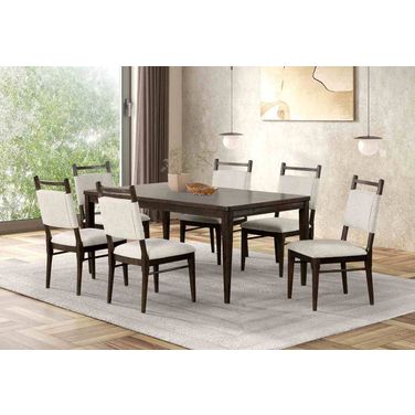Woolwich Dining Room Set In Dark Walnut
