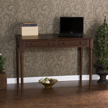 Writing 2-Drawer Desk In Espresso