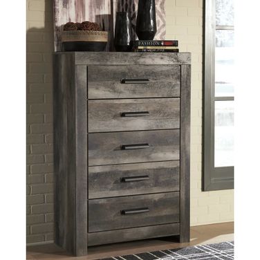 Wynnlow Gray 5 Drawer Chest