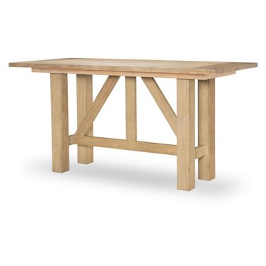 XXX's and OOO's Counter Height Dining Table In Amber