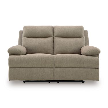 Yarrow Lane Reclining Loveseat In Mocha