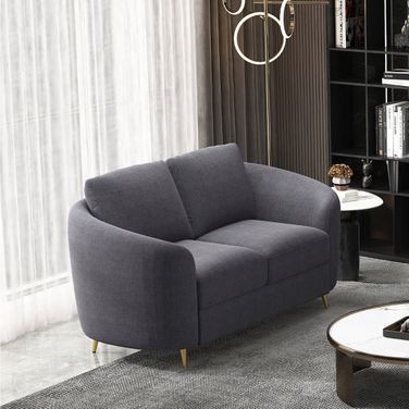 Yuina Loveseat In Gray