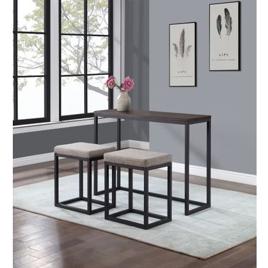 Yukon Counter Bar Set In Dark Brown