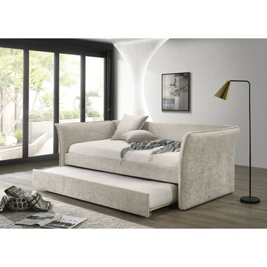 Yuri Twin Daybed with Trundle In Beige