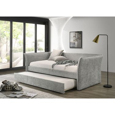 Yuri Twin Daybed with Trundle In Gray