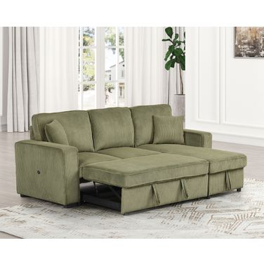 Yves Sectional In Green