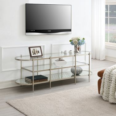 Zaba TV Stand In Champagne