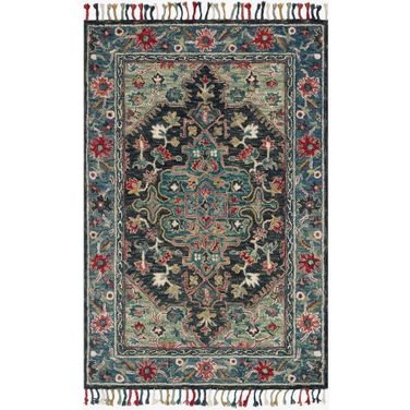 Zharah Navy/Blue 7'9" x 9'9" Rug