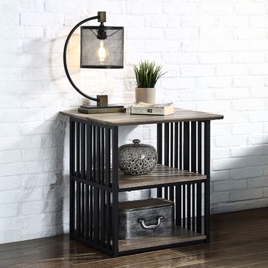 Zudora Nightstand In Antique Oak
