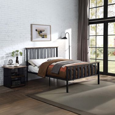 Zudora Youth Bedroom Set In Antique Oak