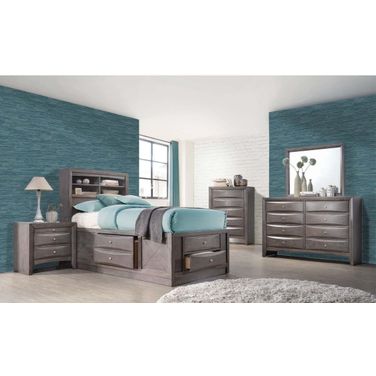 Picket house furnishings gavin sales panel bedroom set hm100