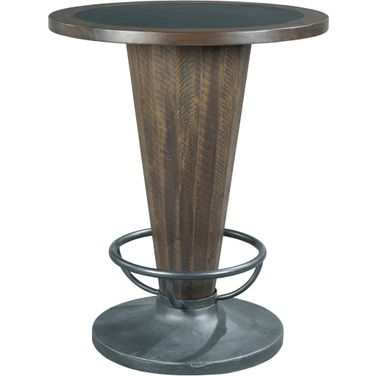 Hidden Treasures Brown and Gray Cone Shaped Pub Table