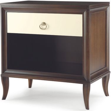 1 Drawer Nightstand In Tribeca and Cream
