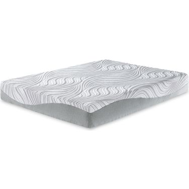 10 Inch Memory Foam White Full Mattress