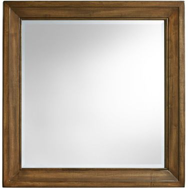 Maple Road Antique Amish Landscape Mirror