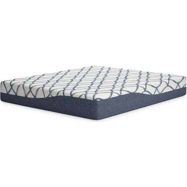 12 Inch Chime Elite 2.0 California King Mattress In White and Blue