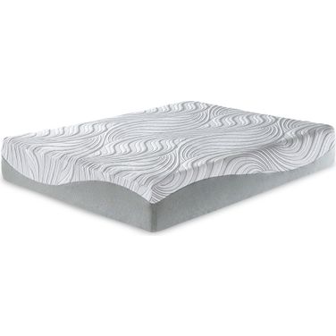 12 Inch Memory Foam White Twin Mattress