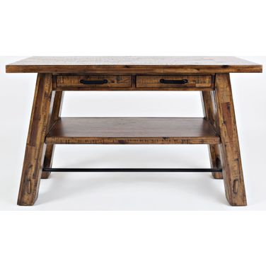 Cannon Valley Trestle 50 Inch Sofa Table In Medium Brown