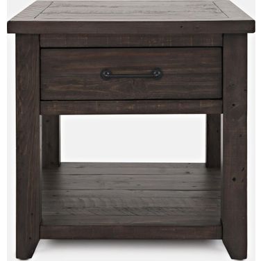 Madison County Harris End Table In Brown