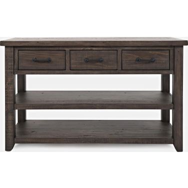 Madison County Harris 50 Inch Sofa Console Table In Brown