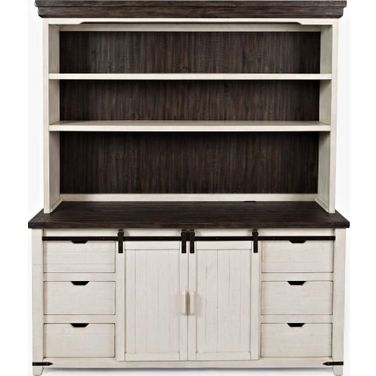 Madison County Hutch Server In Vintage White