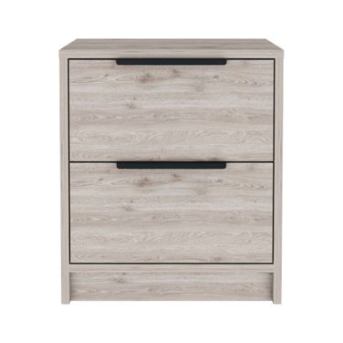 19 Inch Wood One Drawer Nightstand