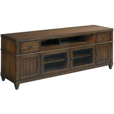 Sunset Valley 72 Inch Rich Mahogany Entertainment Console