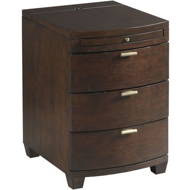 Chairsides Boulevard Bowfront Chairside Table