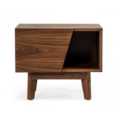 24 Inch Wood One Drawer Nightstand