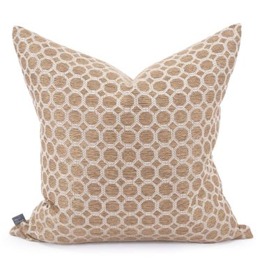 24 x 24 Pillow Pyth In Gold - Poly Insert
