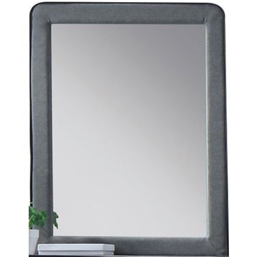 Valda Light Gray Mirror