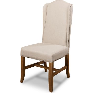 Ivory High Back Dining Chair Set Of 2