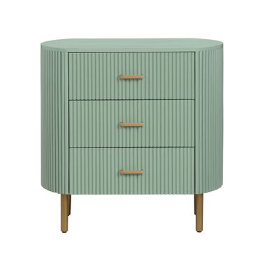 3-Drawer Accent Chest In Sage Green
