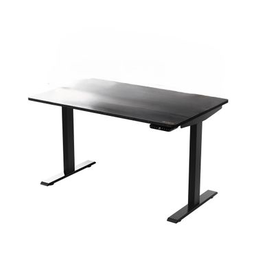30 Inch Adjustable Stainless Steel Standing Desk In Black